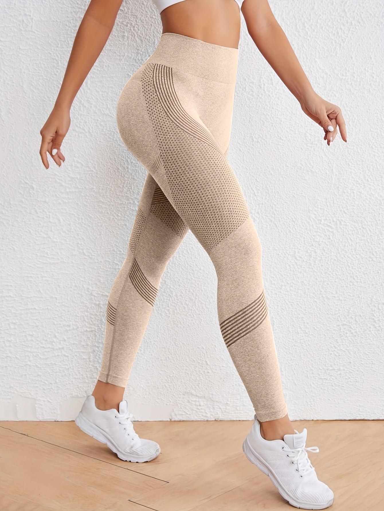 high stretch comfortable quick drying sports leggings high waist seamless yoga pants womens activewear details 17