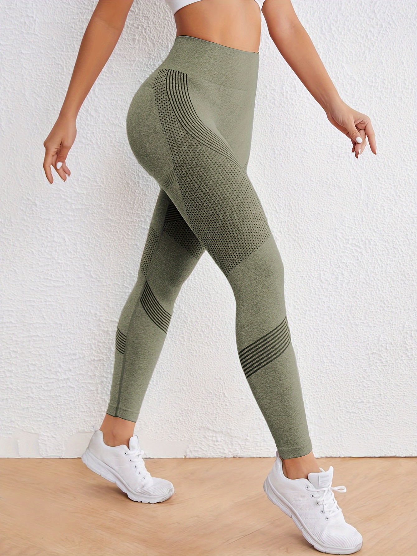 high stretch comfortable quick drying sports leggings high waist seamless yoga pants womens activewear details 25